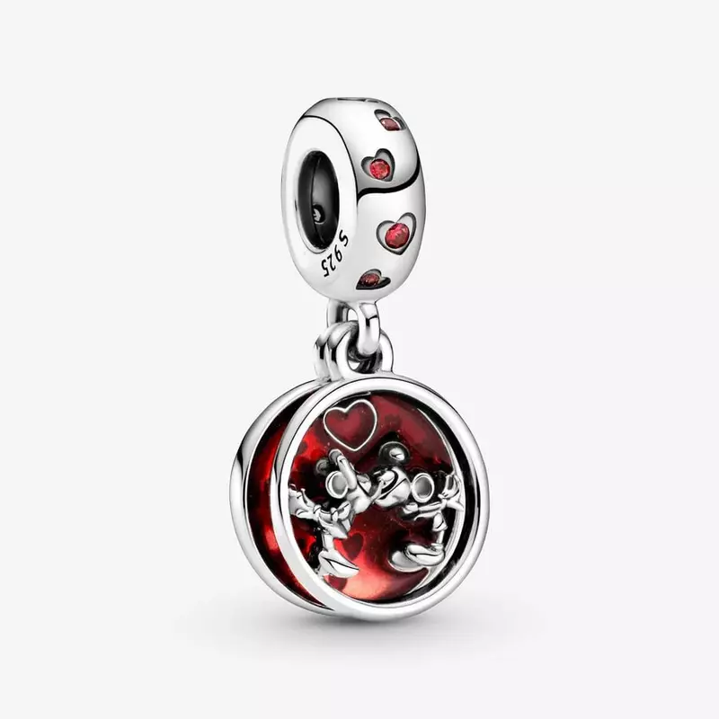 Potdemie Disney charms pasuje Pandora 925 oryginalna bransoletka bajkowa postać paciorki piękna biżuteria