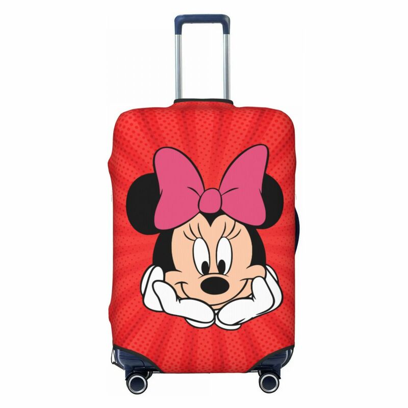 Pelindung koper anti debu, pelindung penutup koper kustom Mickey Mouse anti debu 18-32 inci