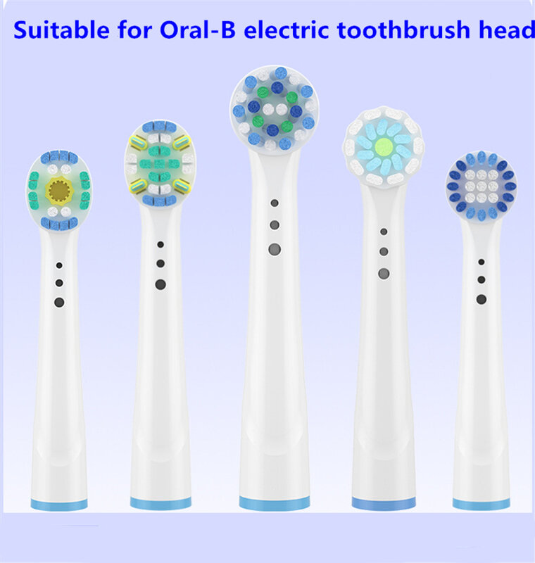 4/8 Buah Sikat Pengganti Sikat Gigi Elektrik Nosel Kepala untuk Braun Oral B 3D Kepala Sikat Gigi Pemutih Grosir Kepala Sikat