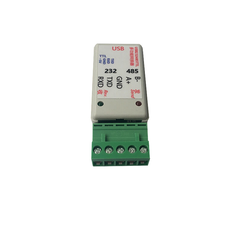 Konverter multifungsi, USB ke 485 USB ke 232 232 ke 485 USB ke TTL dengan lampu indikator tiga dalam satu konverter