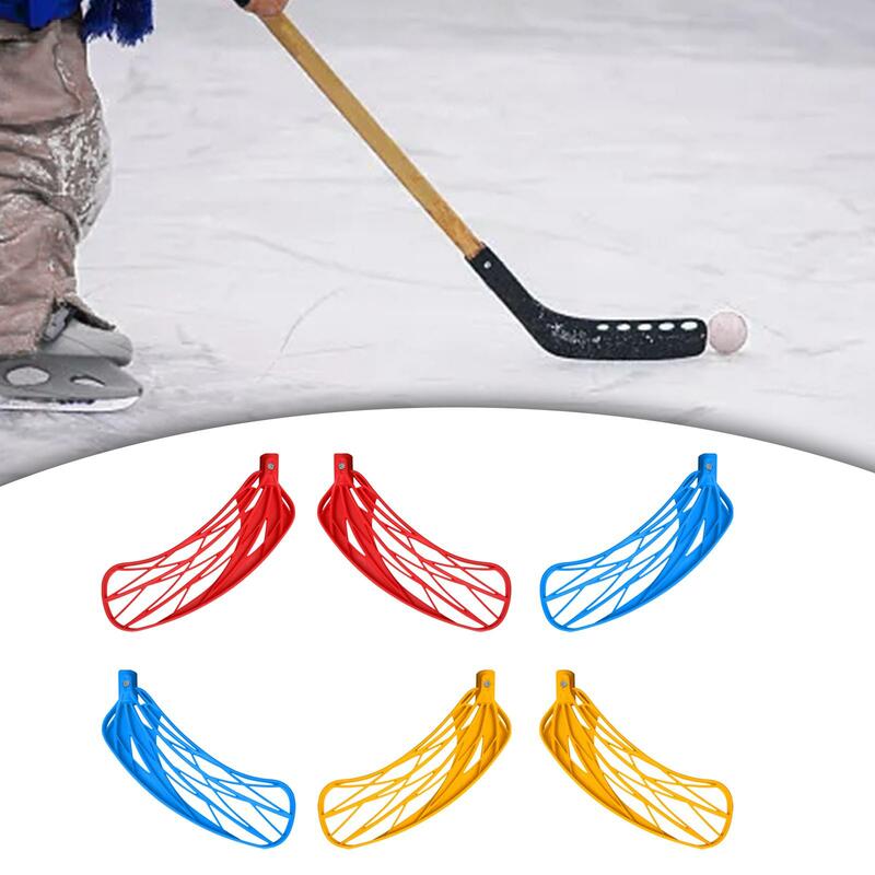 Floorball Sticks Blade, Dryland Ice Hockey Stick Blade, Cabeça substituição lâmina, Acessórios de hóquei, Fácil instalação