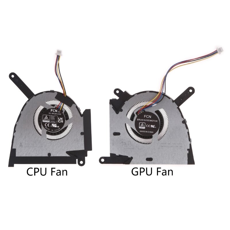 for Asus TUF  F15 FX517 FX517Z FX517ZC  5V Notebook CPU GPU Cooling Fans Dropship