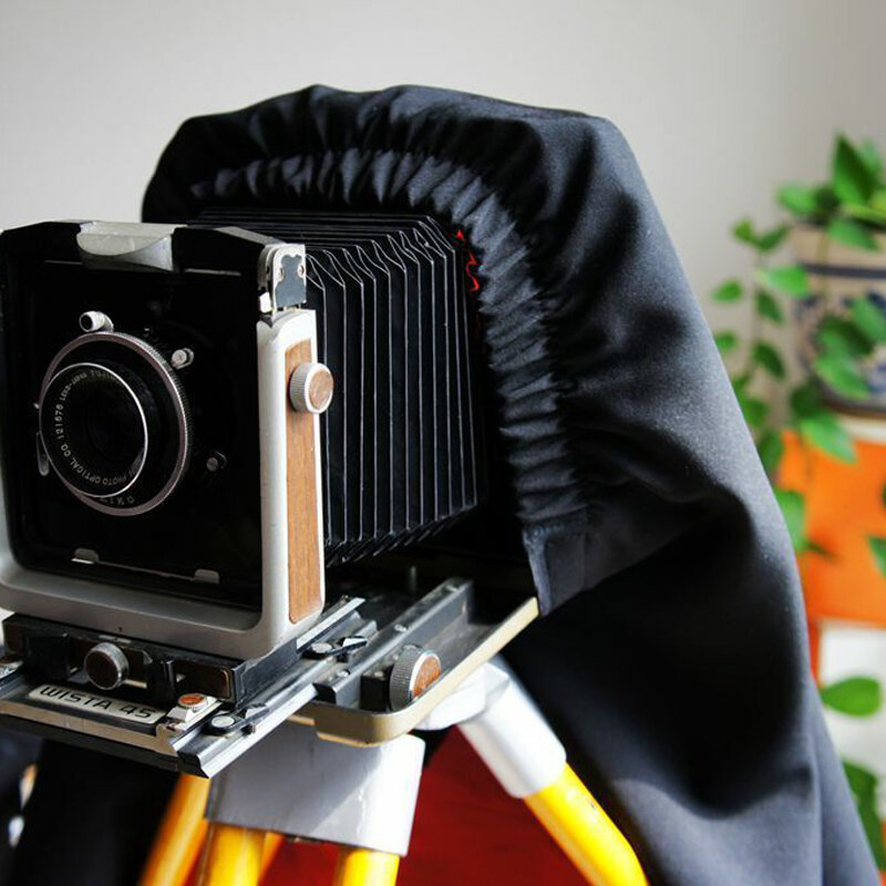 ProScope-Capucha de enfoque de tela oscura, envoltura de cámara de gran formato, 4x5, 100cm, 265g, nuevo