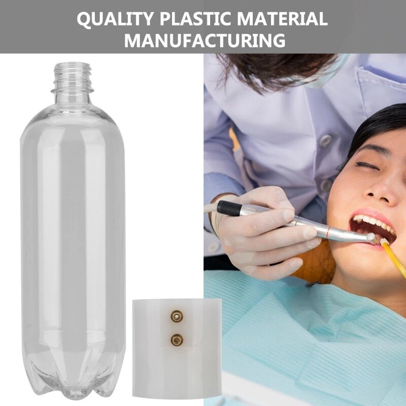 Прозрачный медицинский стоматологический стул 600 мл бутылка для хранения воды для универсального стоматологического стула турбинный набор практичный аксессуар для стоматологической клиники