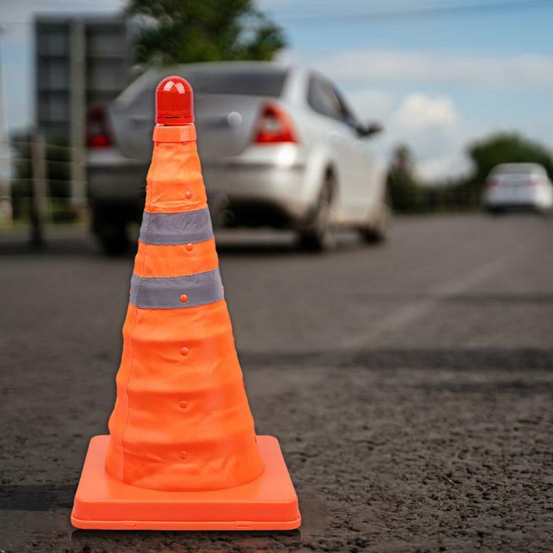 Construction Cones Heavy Duty Parking Cones With Reflective Collars Driveway Road Traffic Control Durable Orange Construction 18