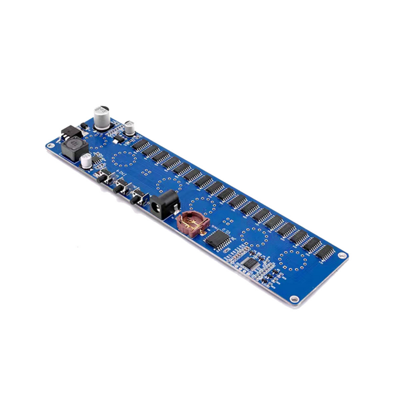 Micro-USB 12V Kit elettronico fai da te IN14 Nixie Tube Digital LED Clock Gift Circuit Board Kit PCBA No Tubes