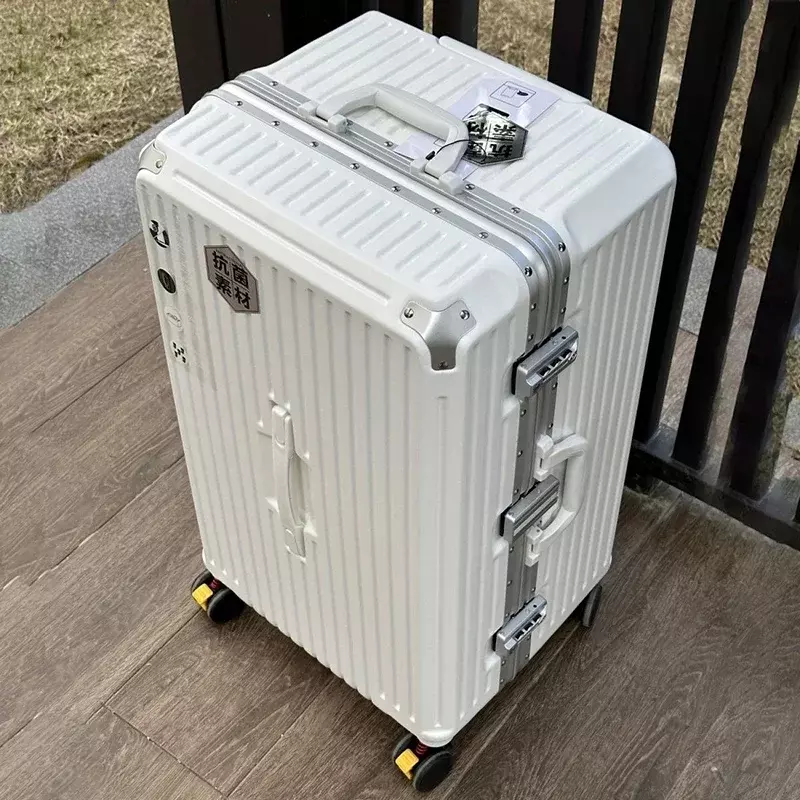 Package 22“24”26“28”30 Inch New Luggage Men's Large-capacity Trolley Case Women's Aluminum Frame Boarding Box Rolling Suitcase