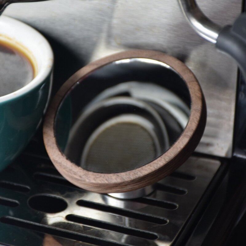 Espresso Shot Mirror 360 ° เครื่องมือสกัดกาแฟแบบแม่เหล็กหมุนได้