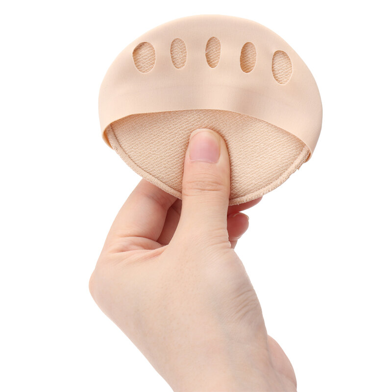 Nowe pięć palców przednie stopy dla damskie buty na wysokim obcasie pół wkładki niewidoczne ból stóp pielęgnacja pochłania wstrząsy skarpetki osłona na palec u nogi wkładki 2022