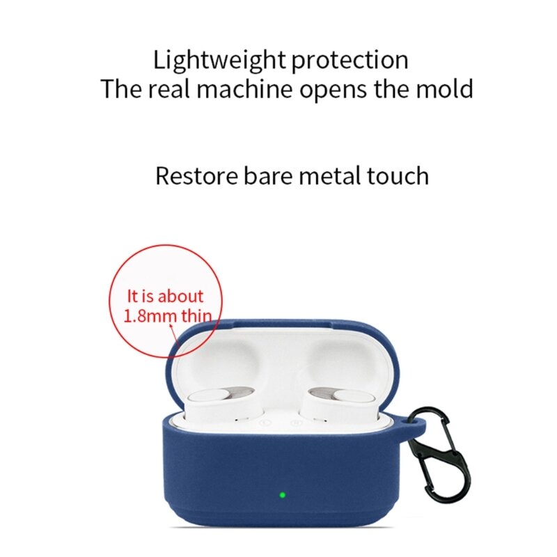 Protective Carrying Case Shockproof for Devialet Gemini II Headphone Dustproof Soft Housing Washable Charging Box Sleeve