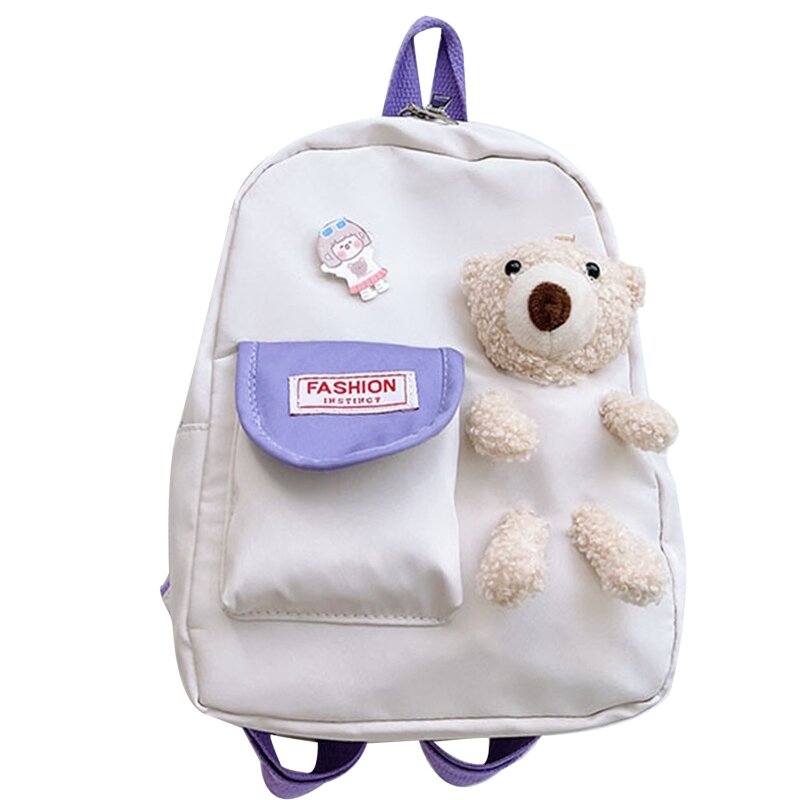 만화 곰 장난감 학교 가방, 귀여운 어린이 유치원 책가방, 어린이 배낭, 소녀 소년 책 가방, 드롭 배송