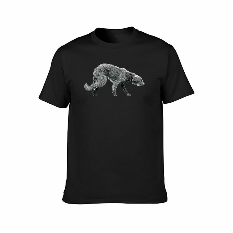 Bedlington Whippet Lurcher 개 선형 예술 구조견 티셔츠, 승화 스포츠 팬, 남성 그래픽 티셔츠