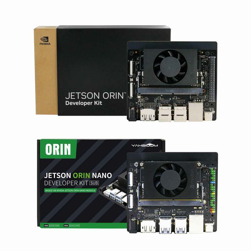 Yahboom Jetson Orin NANO Developer Kit Based on NVIDIA Core Module Embedded Development Board for Python ROS AI Deep Learning