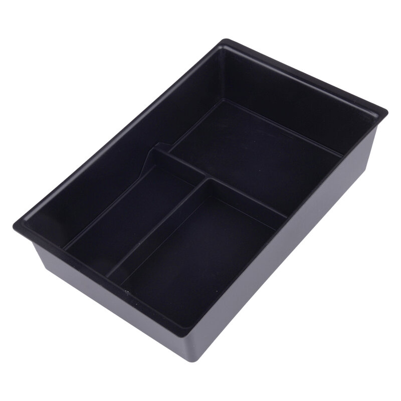 Consola Central de plástico negro, organizador de almacenamiento con reposabrazos, bandeja para ordenar, caja apta para Chery Omoda 5, 2021, 2022, 2023