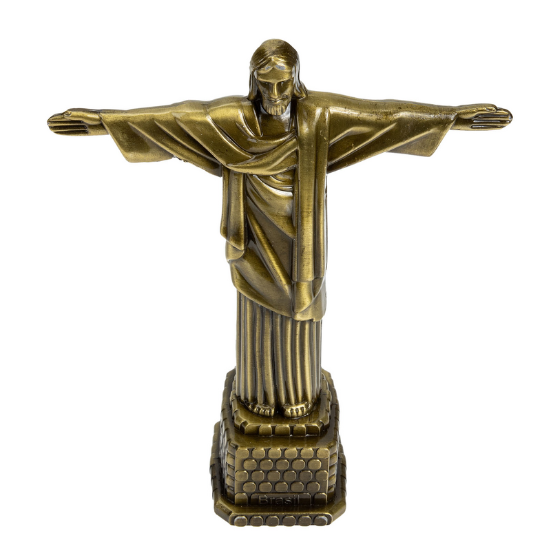 Statue de la Vierge Marie, Décoration Religieuse de Jésus, Modèle de Simulation d'Église en Alliage, Décor de Bureau