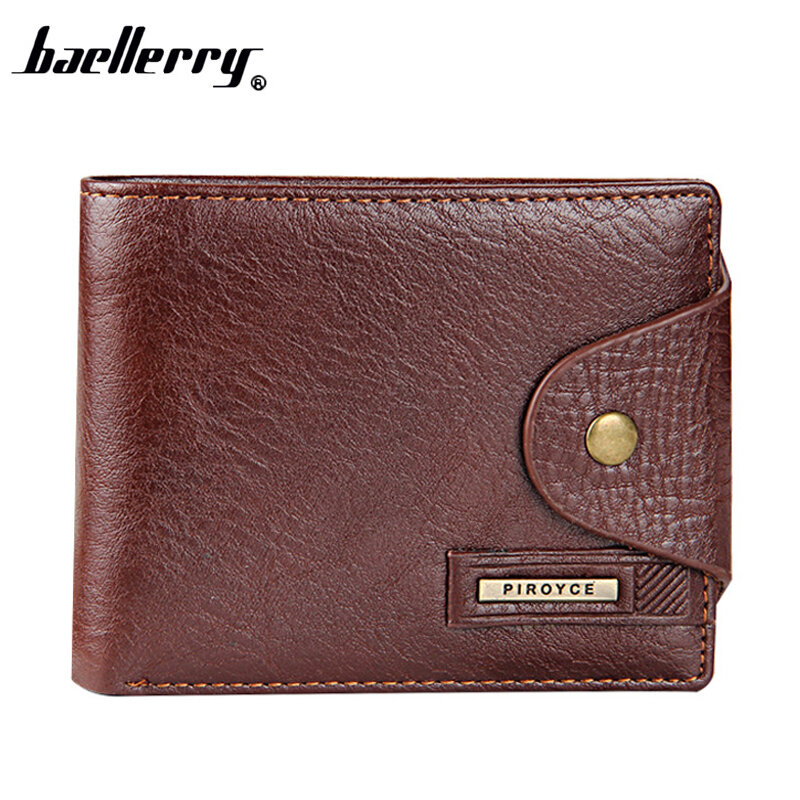 Neue Marke hochwertige kurze Herren brieftasche mit Münz tasche Qualität garantieren Leder Geldbörse für männliche Restor Karten halter