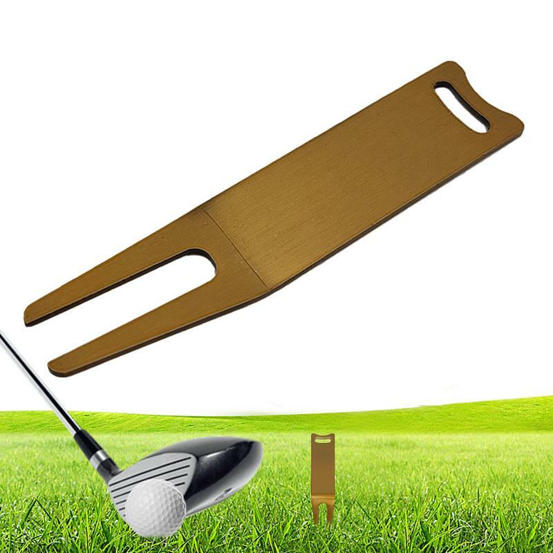 Металлический инструмент для гольфа, многофункциональный инструмент для ремонта, простой инструмент для практики игры в гольф для любителей гольфа