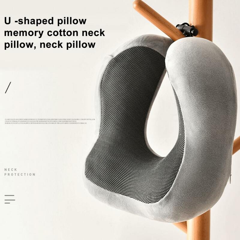 Cuscino a forma di U cuscino da viaggio per il collo Comfort da viaggio cuscino ergonomico per il collo a forma di U in Memory Foam per l'ufficio dei treni degli aeroplani
