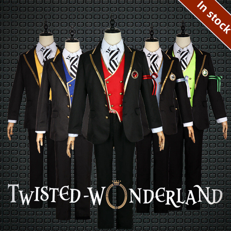 Twisted Wonderland Ruggie Bucchi Halloween Jk Japanse Uniform Cos Kleding Cosplay Kostuum Custom Carnaval Party Fancy Dress