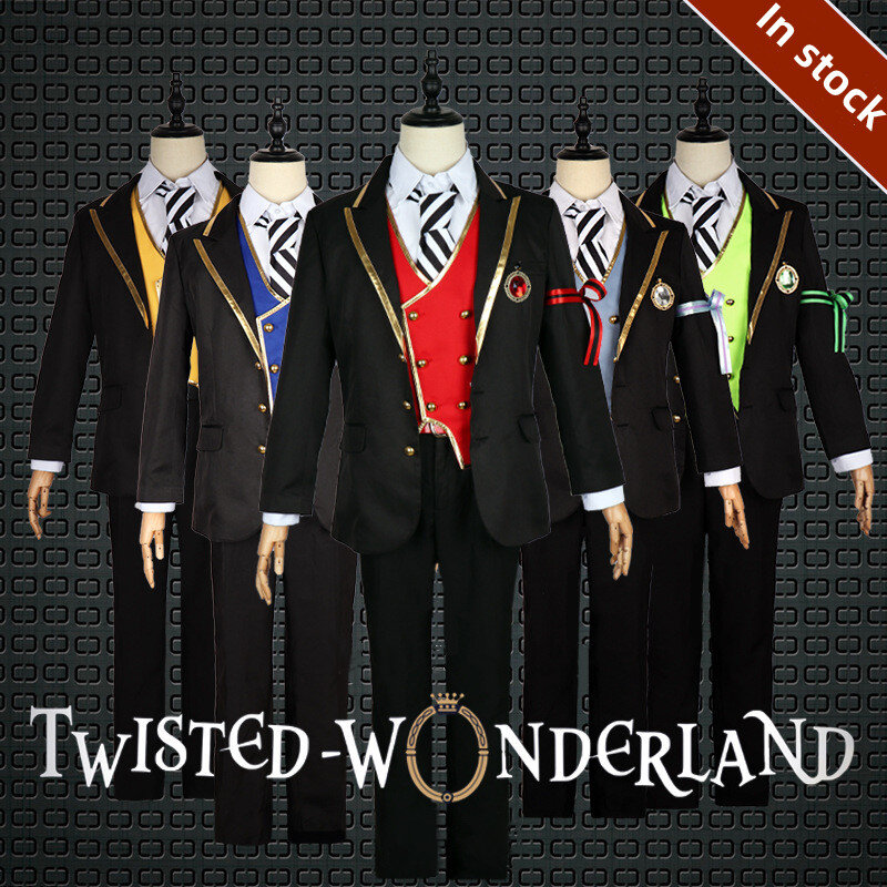 Twisted Wonderland rugggie Bucchi Halloween JK uniforme japonés ropa para Cosplay disfraz personalizado para fiesta de Carnaval vestido de lujo