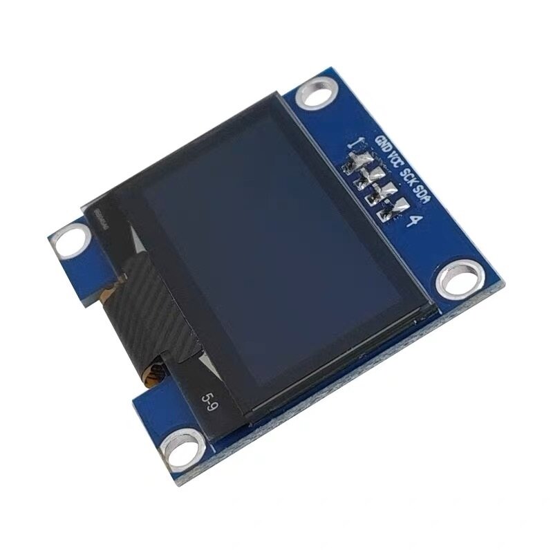 1.3 inci modul OLED SPI/IIC I2C berkomunikasi putih/warna biru 128X64 1.3 inci OLED LCD tampilan LED modul 1.3 "modul OLED