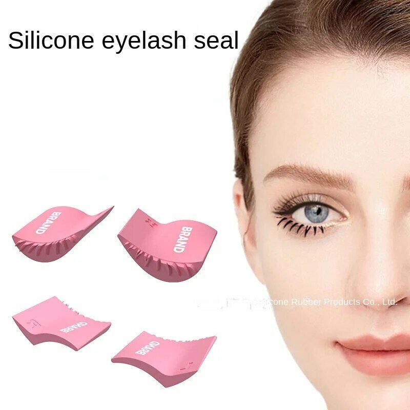 Silicone Makeup and Beauty Tool Eyelash Assist Tool Upper and Lower Eyelash Seal Lash Lifting Accessories