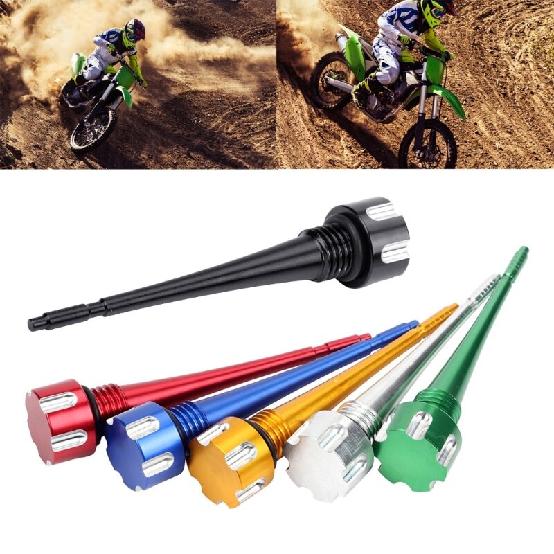 Pit Bike ATV Motorcycle Engine Oil Level Dipstick Motocross Dipstick Accessories Dropship