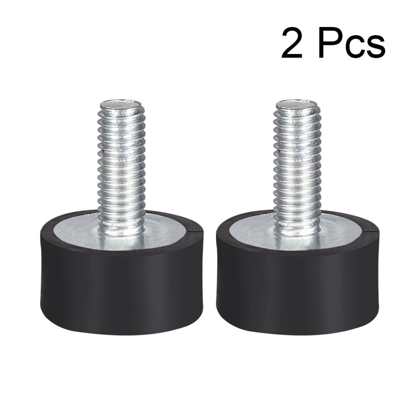 2pcs M4 M5 M6 M8 Male To Female Thread Rubber Shock Absorber Crash Pad Damper Anti Vibration Isolation Mount for Welding Machine