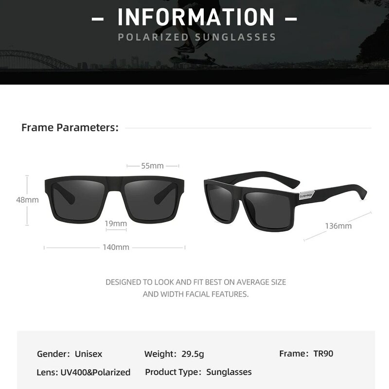 Polarized Sunglasses Men Women UV400 Sun Glasses Fishing Goggles Outdoor Sport Eyewear