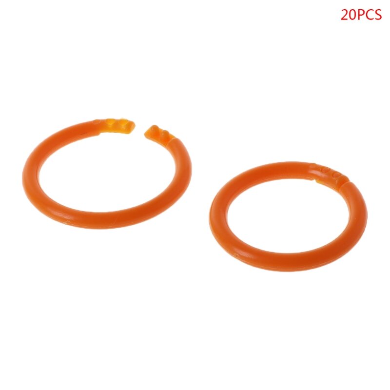 Y1UB 20x для креативного пластикового круга, многофункциональное кольцо-переплет с вкладышами для