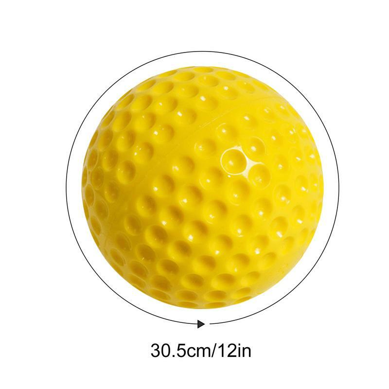 Official Baseball Recreational Use Blank Game Balls 9/12 Inch Soft PU Baseballs For Kids Teenager Players Training Balls For