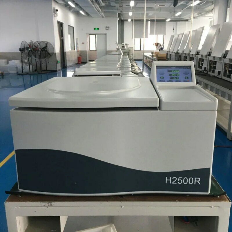 H2500R Lab 25000rpm منضدية عالية السرعة المبردة جهاز الطرد المركزي فصل الخلايا