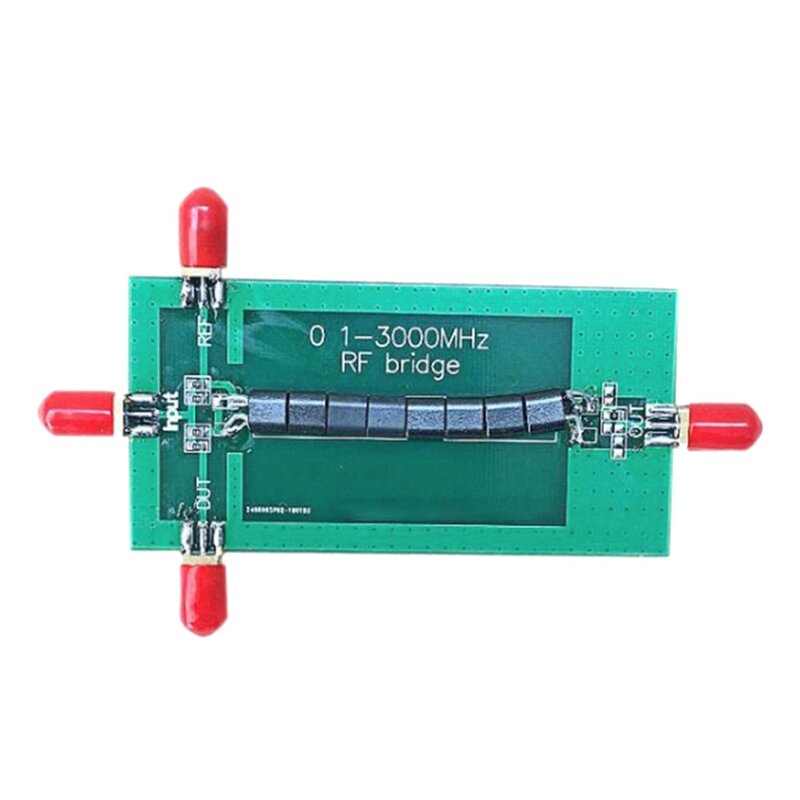 VSWR Bridge Engineering 0.1-3000Mhz RF SWR Bridge Multi-Function Convenience VSWR Bridge Module Durable Easy Install