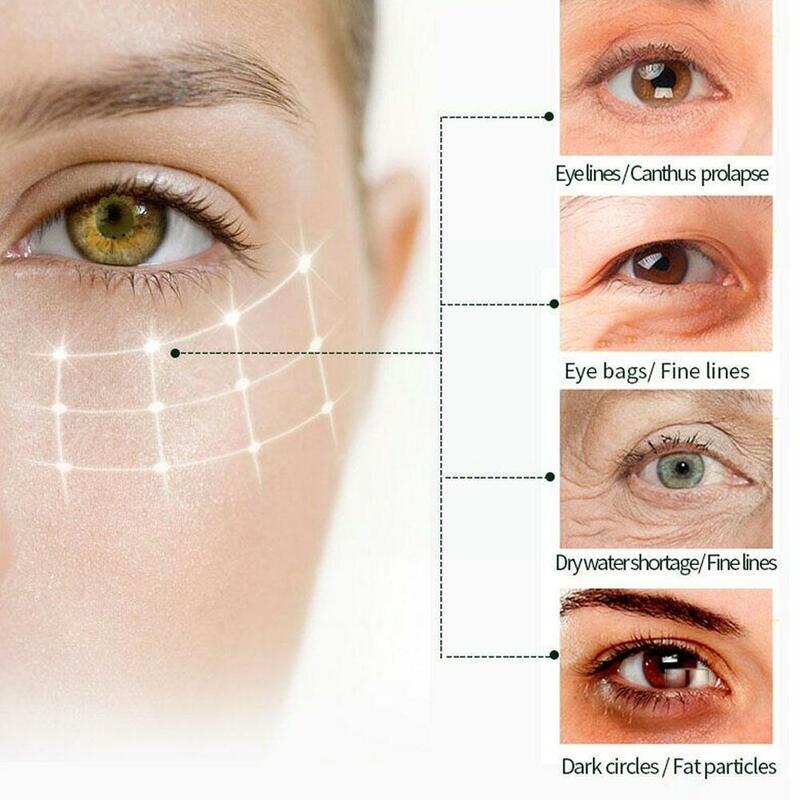 Peptide krim mata Anti keriput kolagen, tas kosmetik Gel Anti bengkak mata asam lingkaran hitam Anti Penuaan Korea hyalurur M4Y1