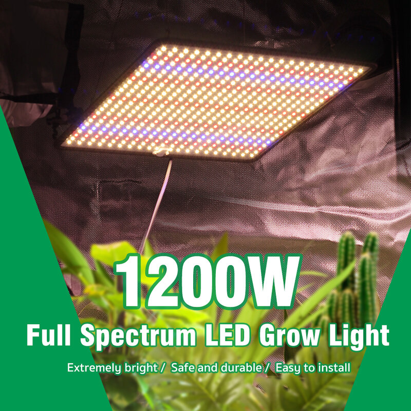 Lampa LED do hodowli roślin Full Spectrum AC85 ~ 265V 1200W 40W Panel lampa do uprawy fitolamp dla roślin szklarnia oświetlenia wzrostu