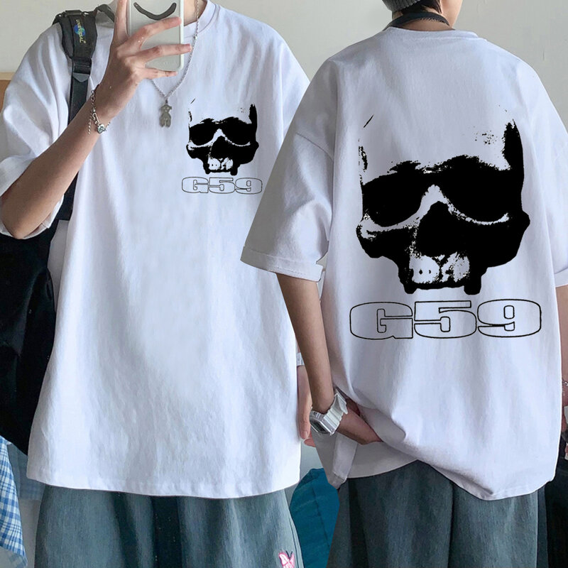 Sunordeboys-T-shirt manches courtes col rond pour homme et femme, G59, Harajuku, Hip Hop, GérGift