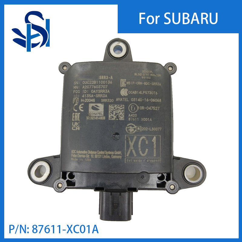 87611-xc01a Dodehoekmonitor Radarsensormodule Voor 2023 Subaru Stijging 2.4l Awd