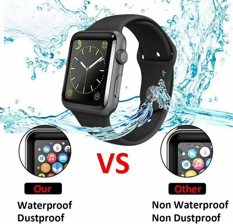 Película protectora de pantalla para Apple Watch, vidrio suave para Apple Watch 8, 7, 6, SE, 5, 4, 3, Ultra 8, 49MM, 38mm, 42mm, 45mm, 41mm, 40mm, 44mm