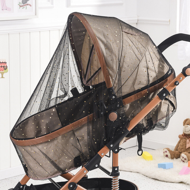 Passeggino zanzariera passeggino carrello scudo per insetti rete sicura protezione per neonati copertura in rete accessori per passeggino