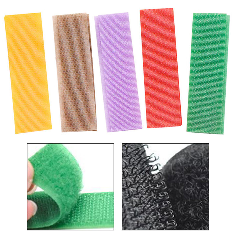 Crochet en nylon et polyester pour chaussures, durable, facile à enlever, crochet et boucle, collage de bain, haute qualité