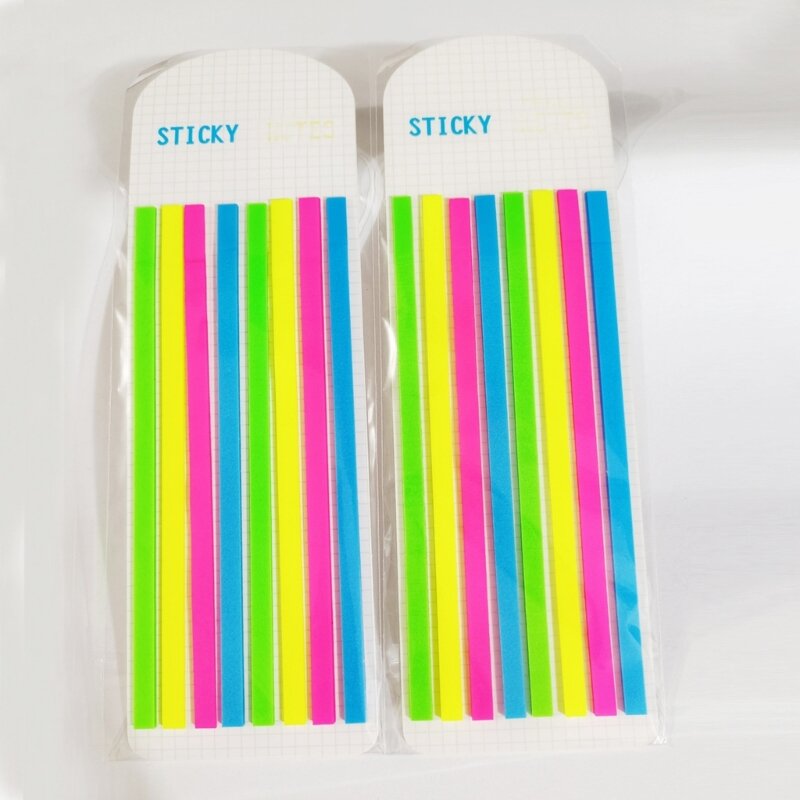 Colored Index Tabs Translucent Long Page Flags Tabs Stationery-Supplies for Teen