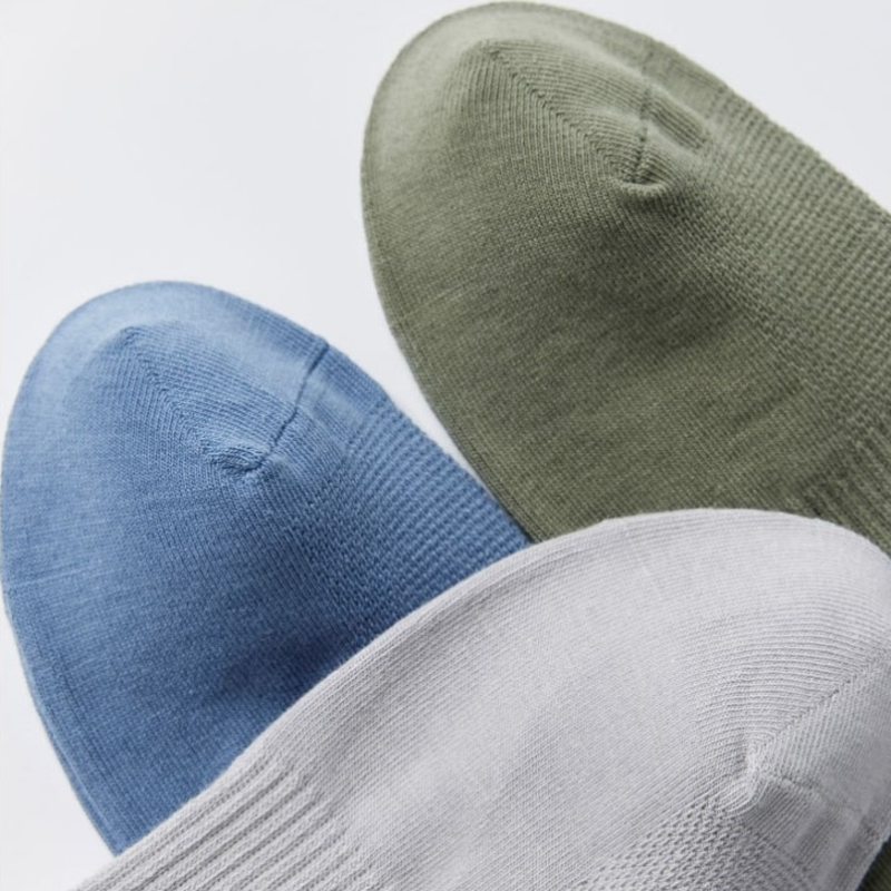 جوارب رجالي صيفية بنسيج شبكي يسمح بالتهوية جوارب رياضية قصيرة ملونة برميل جوارب رجالي مقاس موحد للكاحل
