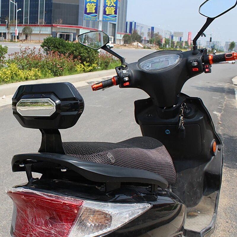 1 шт. багажная стойка для мотоцикла, задняя пассажирская спинка, подушка для мотоцикла