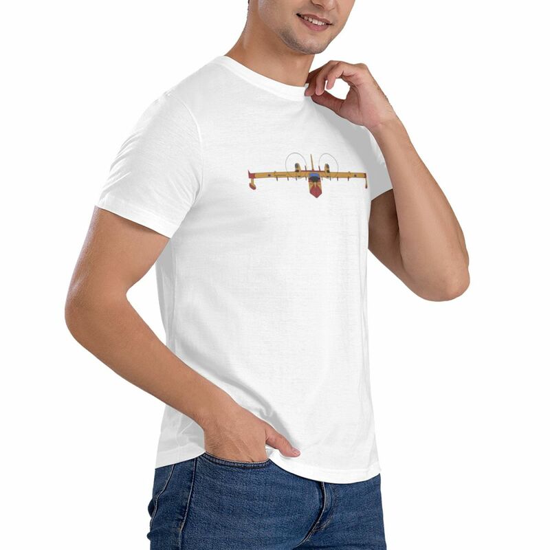 Cantair-Camiseta clásica de CL-415 bombardier para hombre, camisa de Anime, ropa hippie de nueva edición