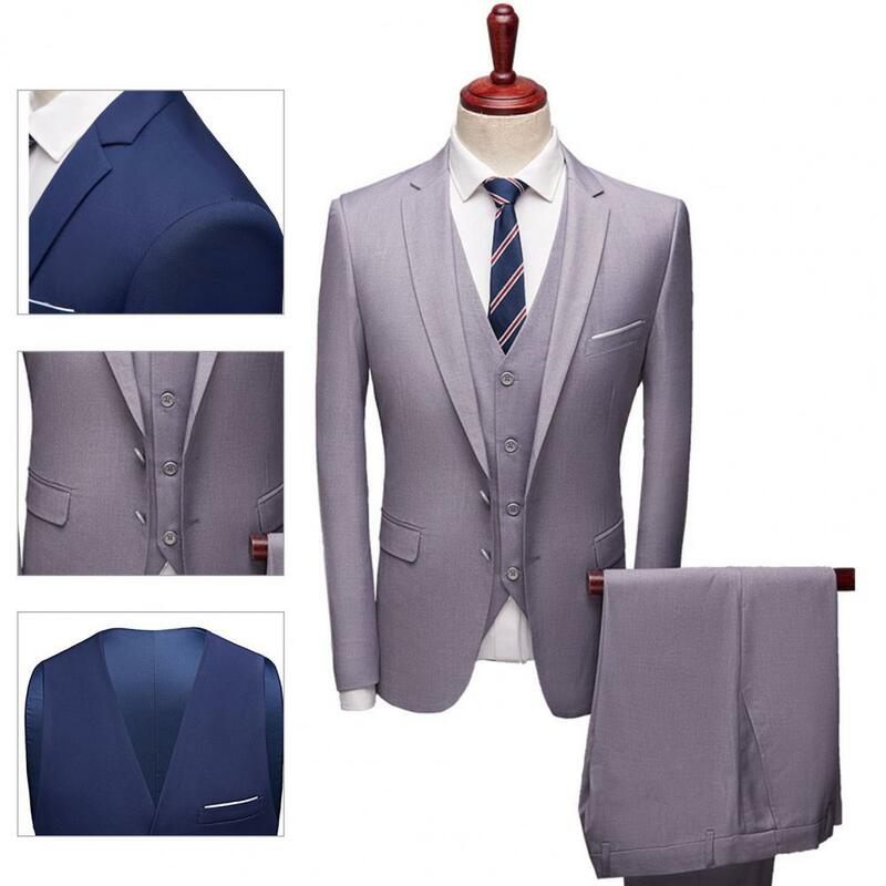 Great Suit Separates  Straight Pants All Match Men Suit  Slim Fit Formal Suit Separates