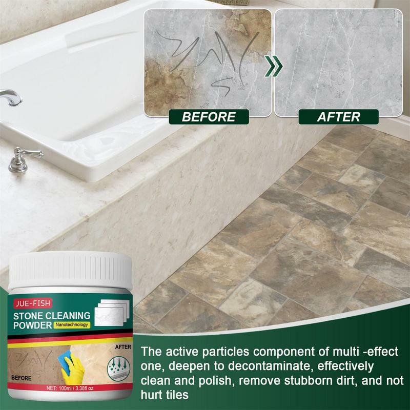 Detergente per pavimenti smacchiatore per marmo pietra naturale doccia pietra pulita e luminosa forte decontaminazione detergente per pietre di granito