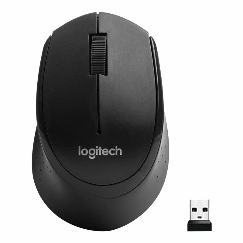 Мышь Logitech M330 Беспроводная Бесшумная, 1000DPI, 2,4 ГГц, с USB-приемником