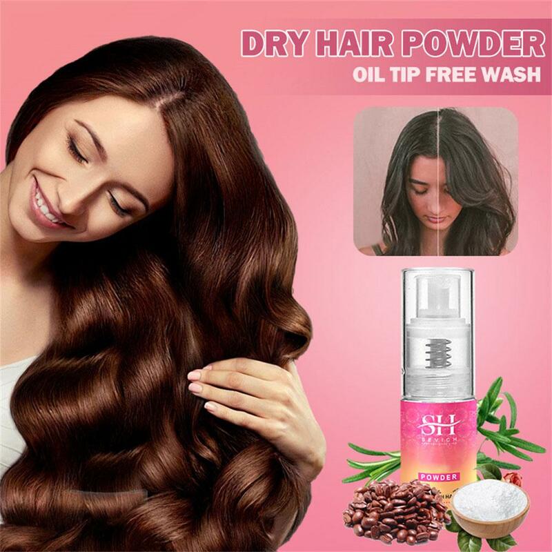 Sevich-Fluffy Dry Hair Powder para Homens e Mulheres, Controle de Óleo, Aumentar o Styling, Shampoo, Volume, U6L1