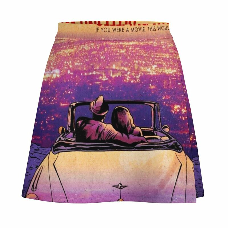 Mini jupe dormir avec des sirènes pour femmes, film romantique, vêtements d'été sexy, jupes coréennes, 2023