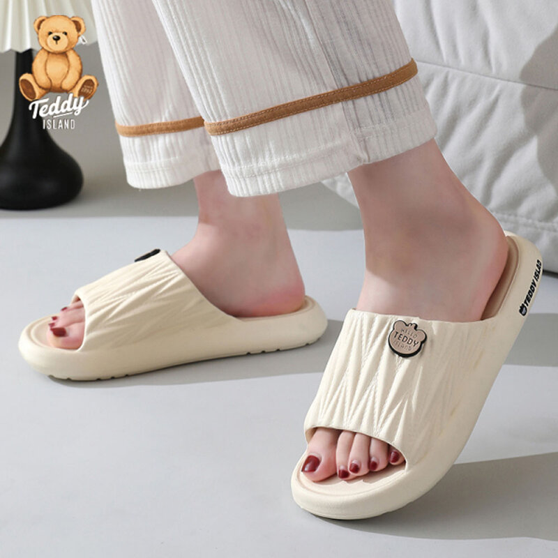 2024 New Couple Slippers Indoor and Outdoor EVA Material Non-slip Soft Bottom Bathroom Slippers Summer Outdoor Women's Sandals